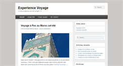 Desktop Screenshot of experience-voyage.com